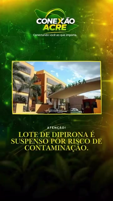 Anvisa suspende lote de dipirona por risco de contaminação