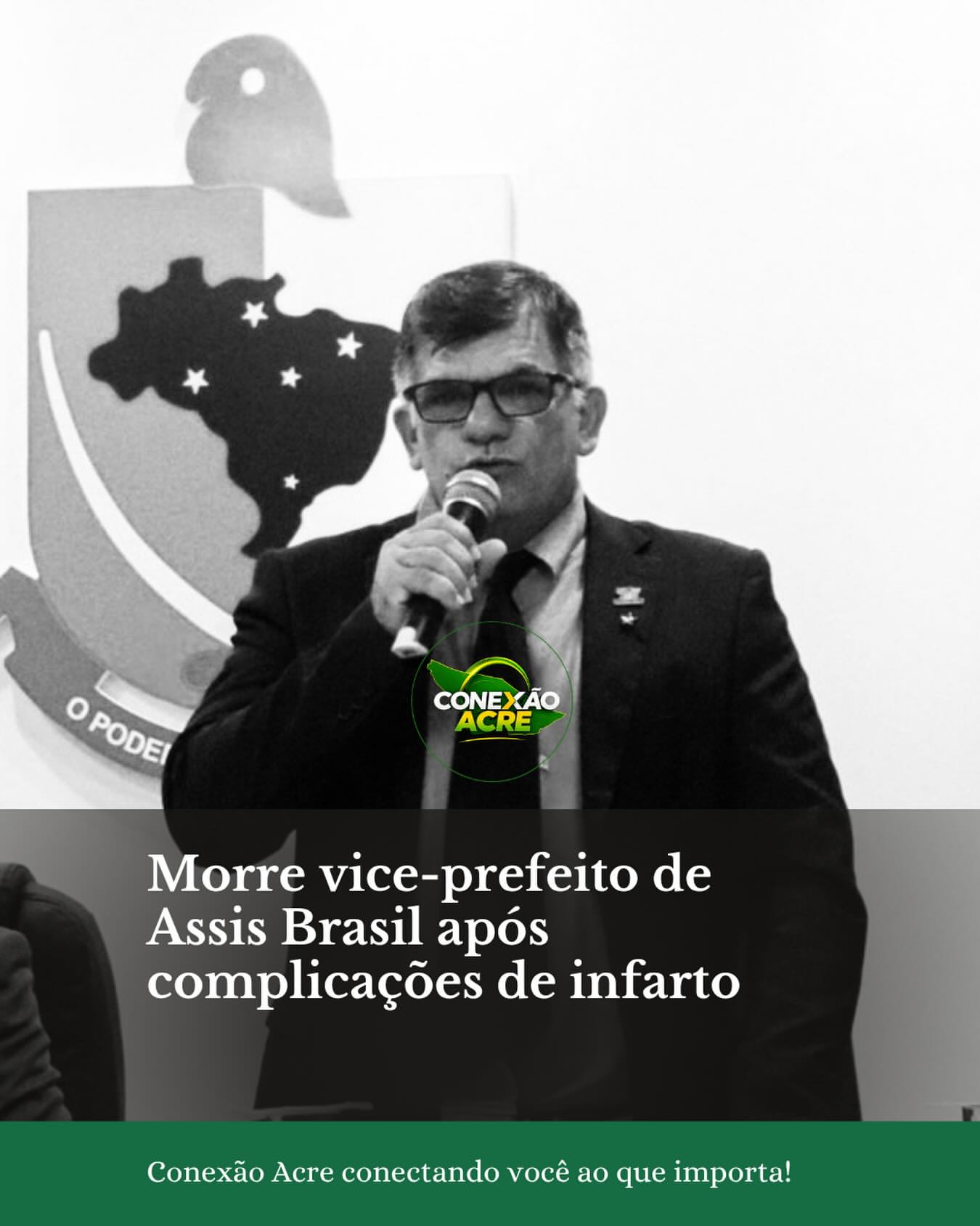 Morre vice-prefeito de Assis Brasil após complicações de infarto