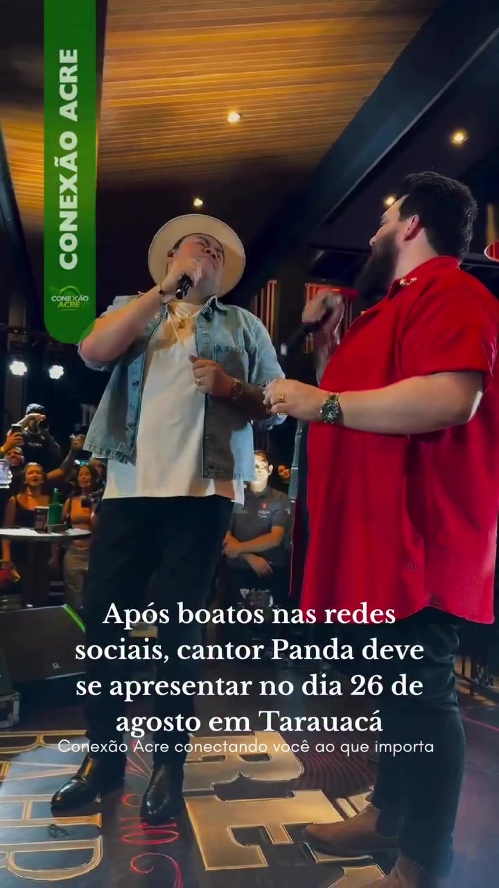 Após boatos nas redes sociais, cantor Panda deve se apresentar no dia 26 de agosto em Tarauacá
