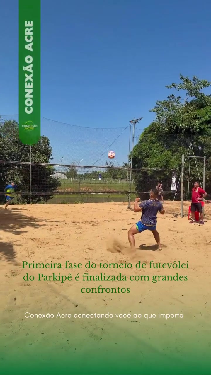 Primeira fase do torneio de futevôlei do Parkipê é finalizada com grandes confrontos