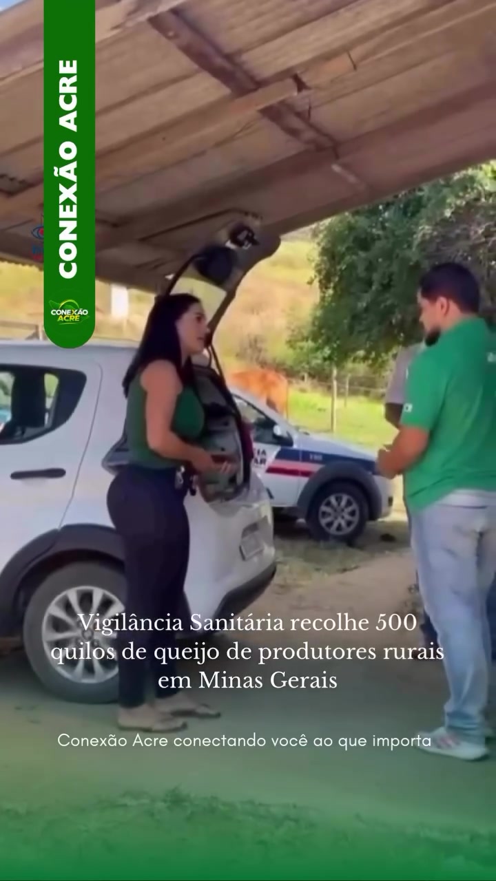 Vigilância Sanitária recolhe 500 quilos de queijo de produtores rurais em Minas Gerais