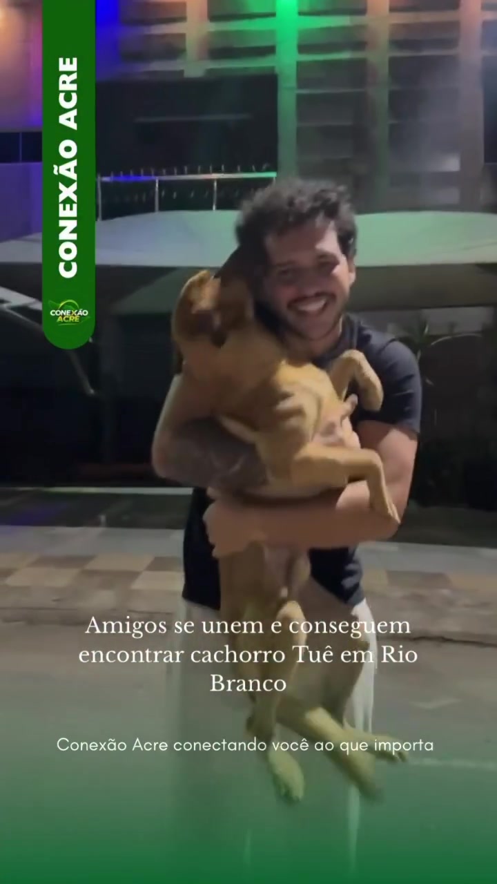 Amigos se unem e conseguem encontrar cachorro Tuê em Rio Branco