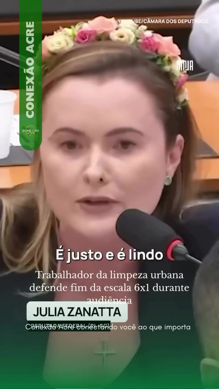 Trabalhador da limpeza urbana defende fim da escala 6x1 durante audiência
