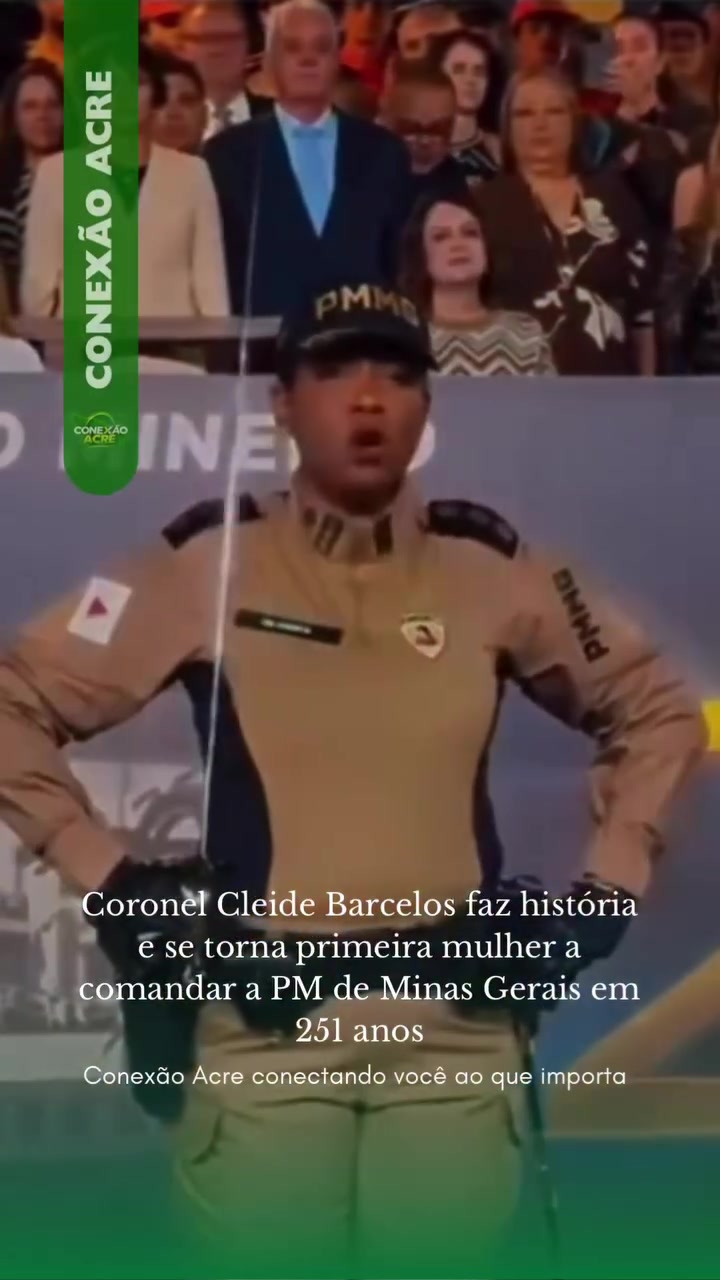 Coronel Cleide Barcelos faz história e se torna primeira mulher a comandar a PM de Minas Gerais em 251 anos