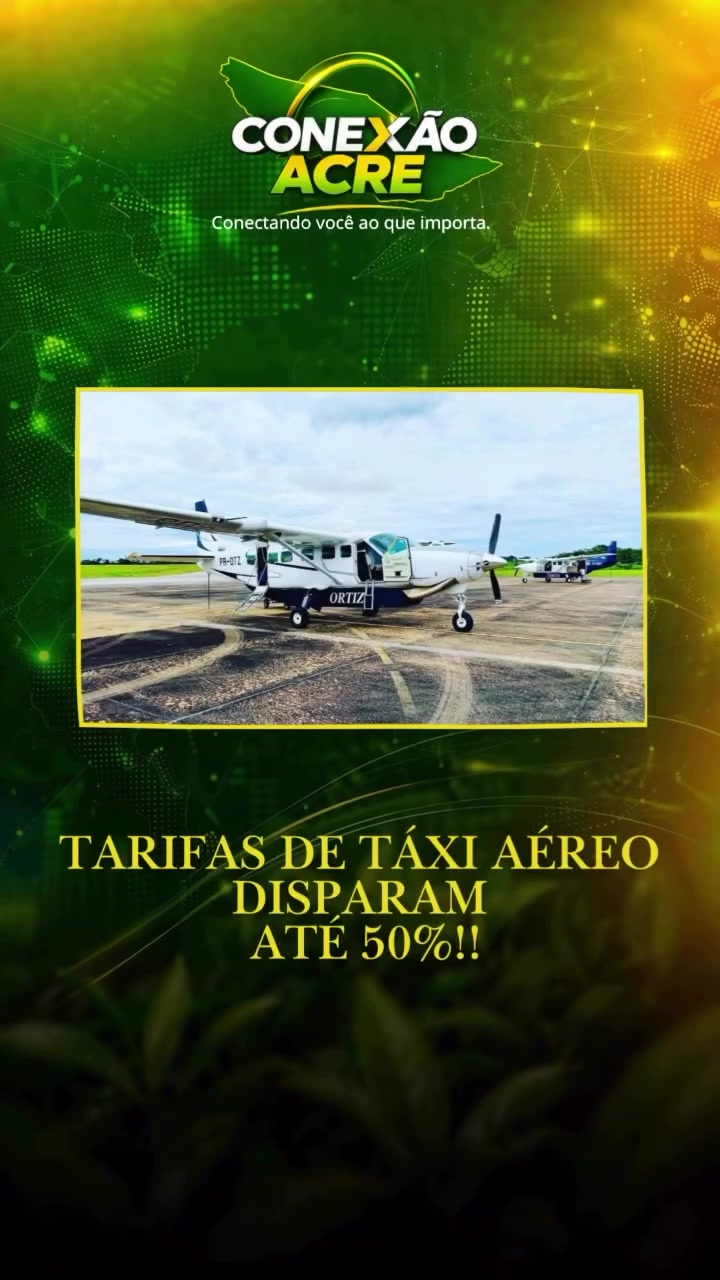 Tarifas de táxi aéreo disparam até 50% no Acre