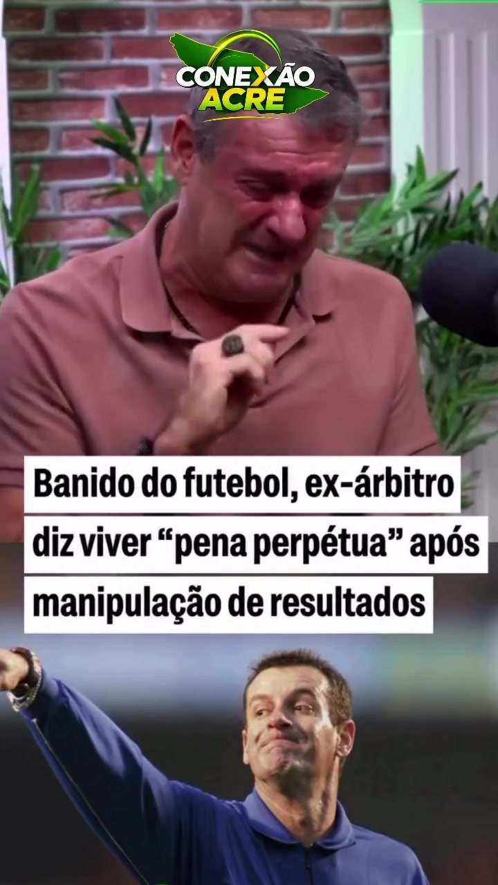 Banido do futebol, ex-árbitro diz viver "pena perpétua" após manipulação de resultados