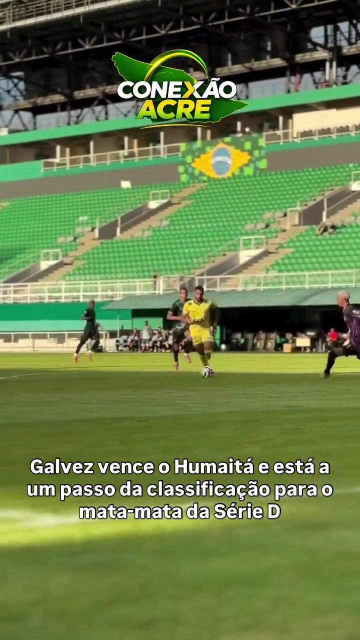 Galvez vence o Humaitá e está a um passo da classificação para o mata-mata da Série D